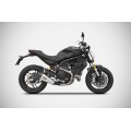ZARD Low Mounted Slip-on Exhaust for Ducati Monster 797